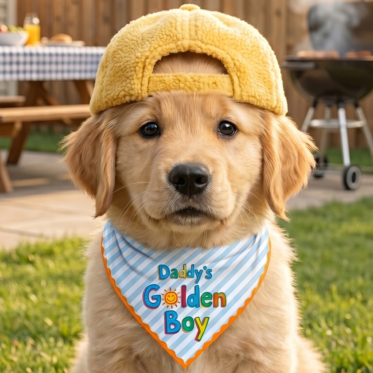 Daddy's Golden Boy Bandana